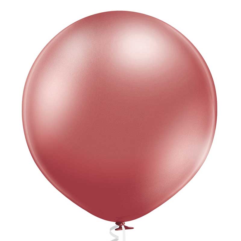 8PK 11in GLOSSY ROSE GOLD LUXURY GLOSSY BALLOONS