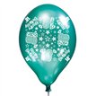 6PK 11in AGE 18 LUX PRINTED SATIN BALLOON