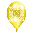 6PK 11in AGE 30 LUX PRINTED SATIN BALLOON