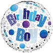 18in BIRTHDAY BOY FOIL BALLOON