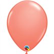 25PK 11in PLAIN CORAL QUALATEX