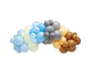 62PC SWEET PARTY BLUE BALLOON CLUSTER