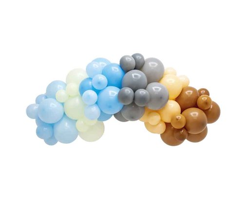 62PC SWEET PARTY BLUE BALLOON CLUSTER