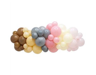 62PC SWEET PARTY PINK BALLOON CLUSTER