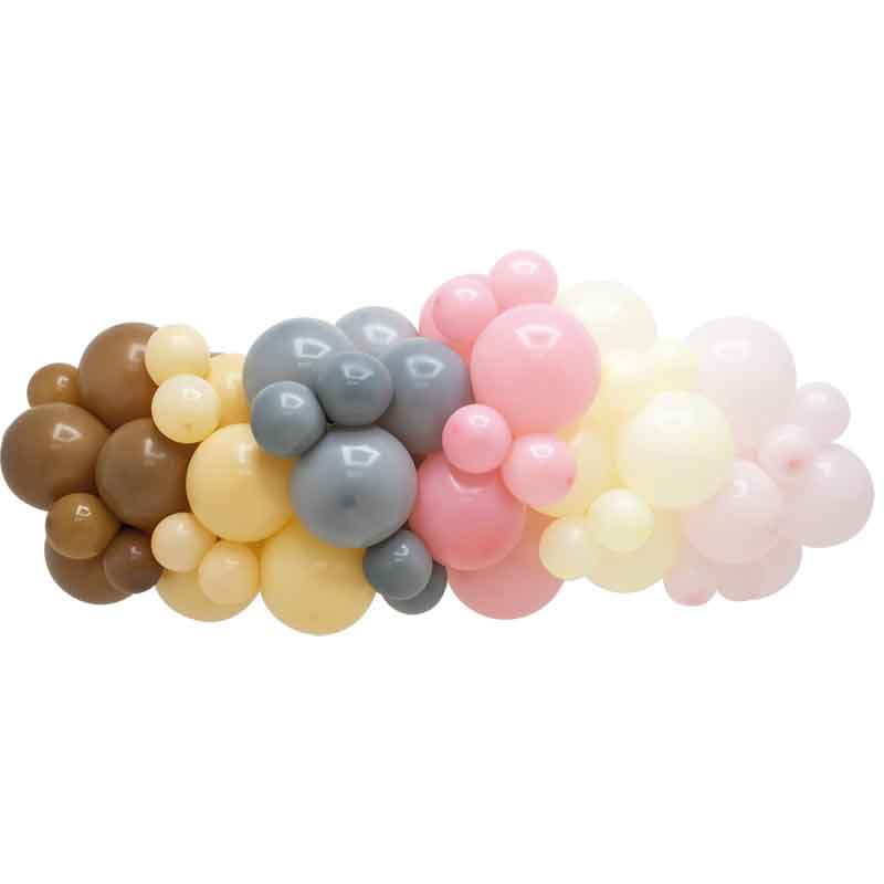 62PC SWEET PARTY PINK BALLOON CLUSTER