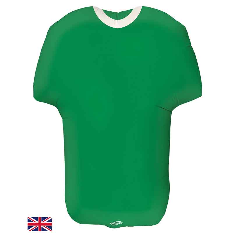 24in GREEN SPORTS SHIRT FOIL BALLOON