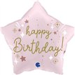 18in PINK BIRTHDAY FOIL BALLOON