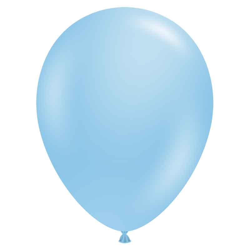 50PK 5in BABY BLUE PASTEL TUFTEX