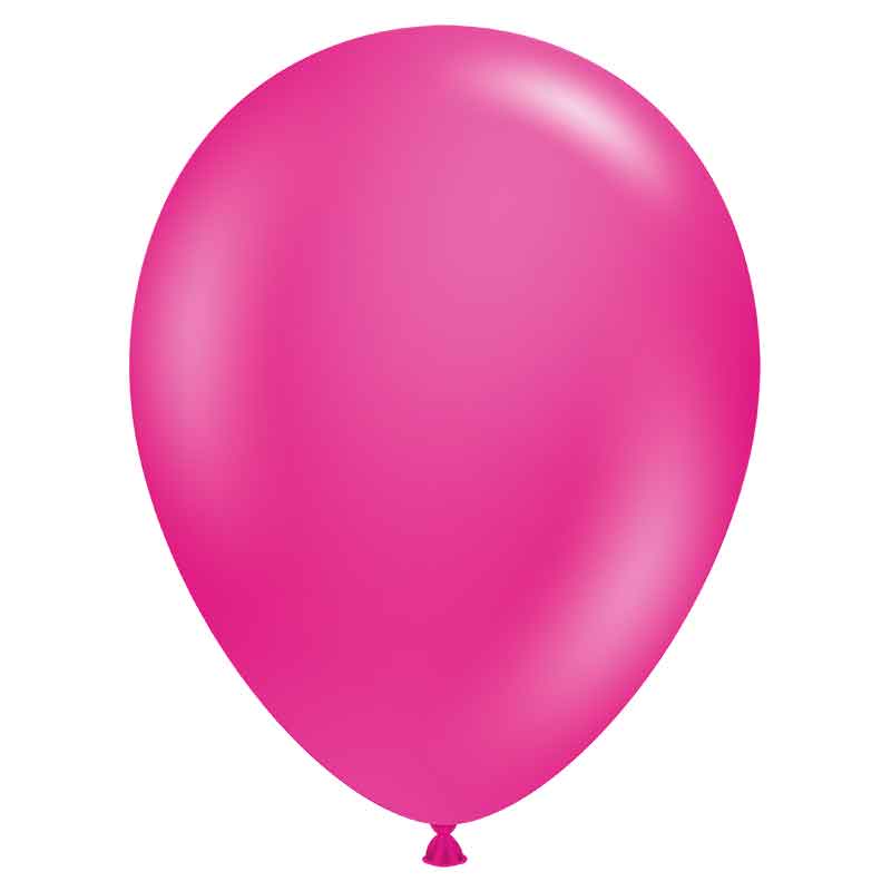 50PK 5in HOT PINK TUFTEX BALLOONS