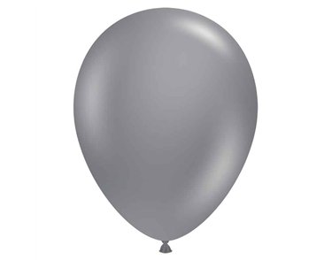 100PK 11in GRAY SMOKE PASTEL TUFTEX