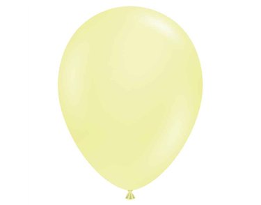 100PK 11in LEMONADE PASTEL TUFTEX