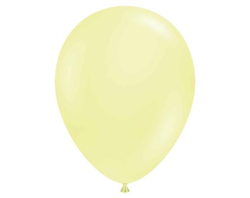 100PK 11in LEMONADE PASTEL TUFTEX