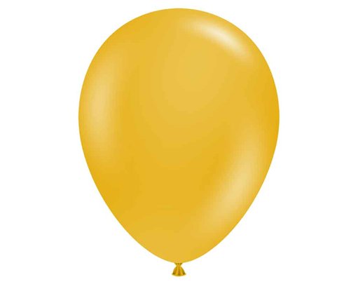 100PK 11in MUSTARD PASTEL TUFTEX