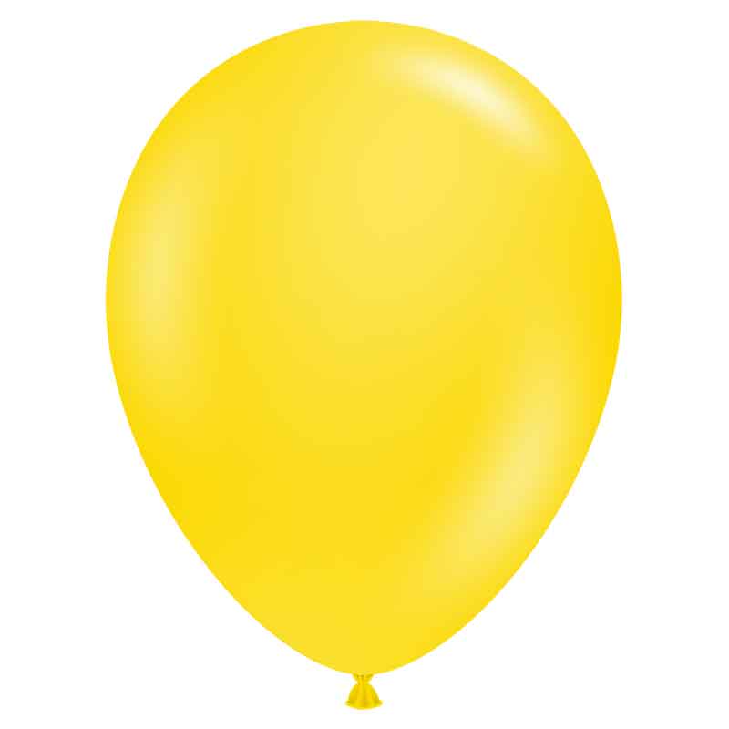 100PK 11in YELLOW STANDARD TUFTEX