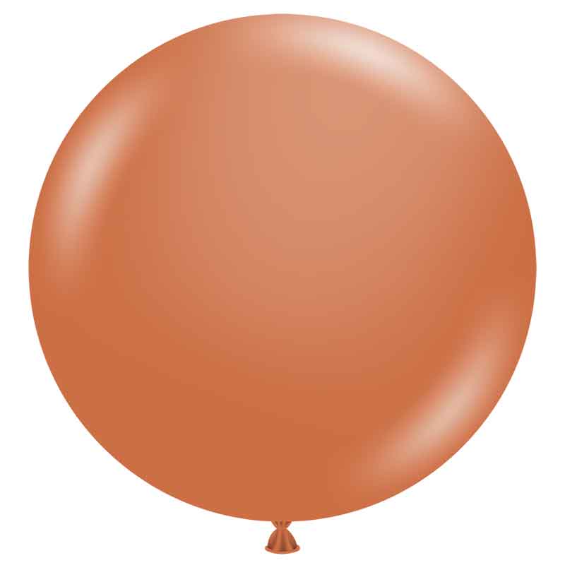 50PK 17in BURNT ORANGE PASTEL TUFTEX