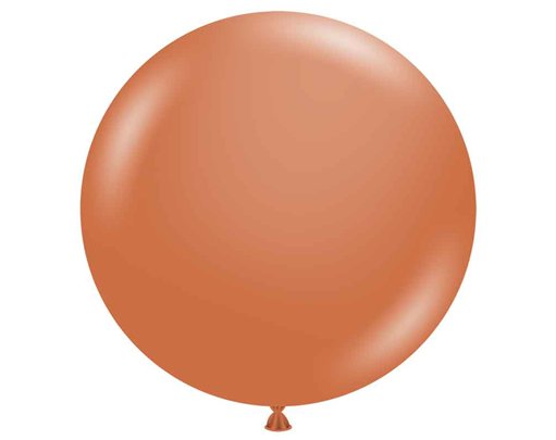 50PK 17in BURNT ORANGE PASTEL TUFTEX