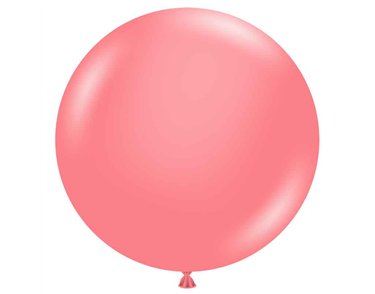 50PK 17in CORAL PASTEL TUFTEX
