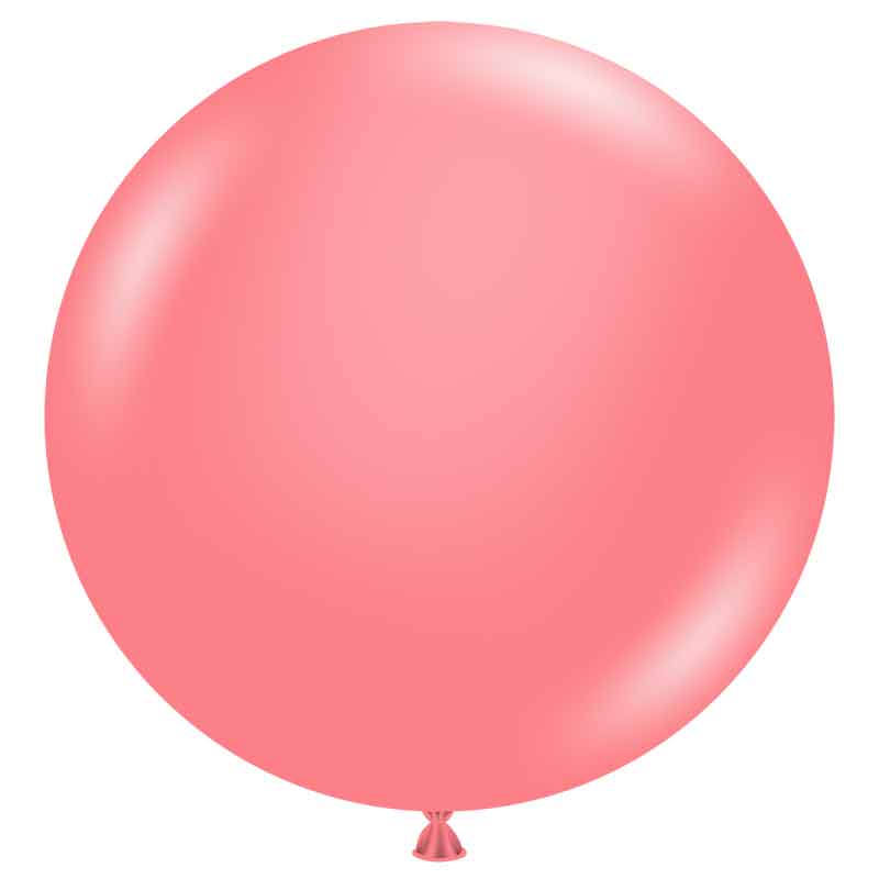 50PK 17in CORAL PASTEL TUFTEX