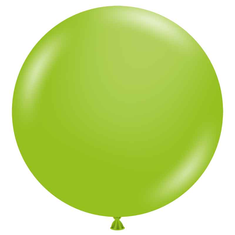 50PK 17in LIME GREEN PASTEL TUFTEX