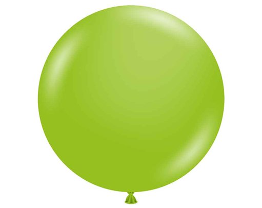 50PK 17in LIME GREEN PASTEL TUFTEX