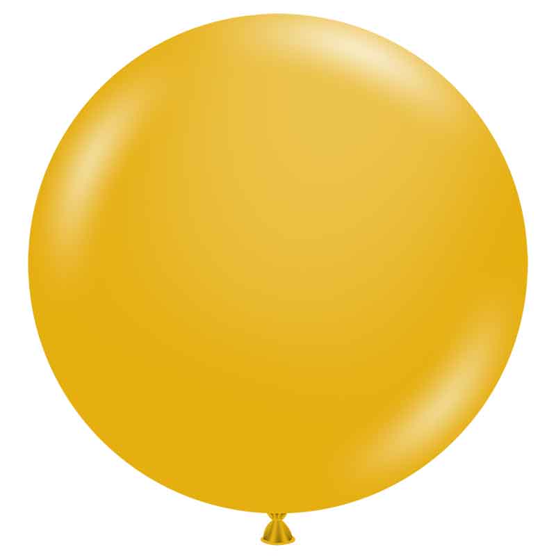50PK 17in MUSTARD PASTEL TUFTEX