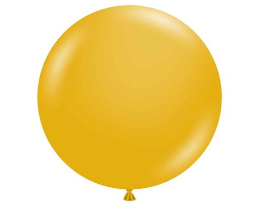 50PK 17in MUSTARD PASTEL TUFTEX