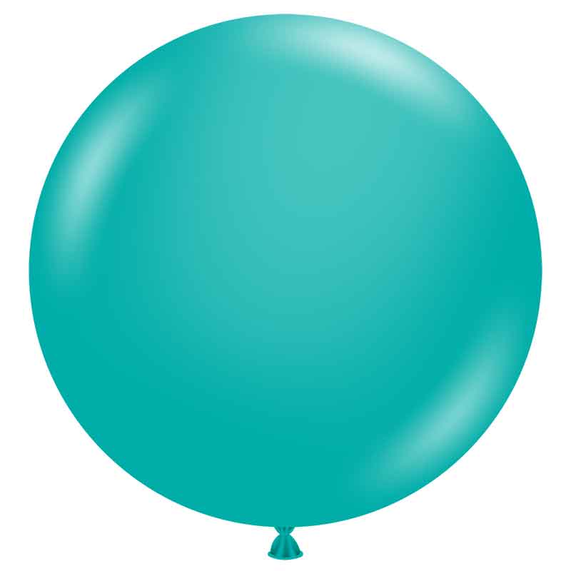 50PK 17in TEAL PASTEL TUFTEX