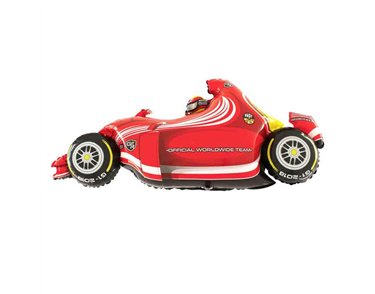49IN SPEEDY RED CAR JUMBO FOIL BALLOON