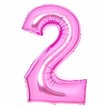 36in PINK 2 AMSCAN FOIL BALLOON