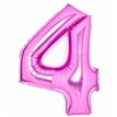36in PINK 4 AMSCAN FOIL BALLOON