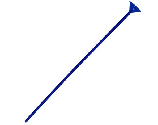 BLUE PLASTIC REUSABLE BALLOON STICK 100S