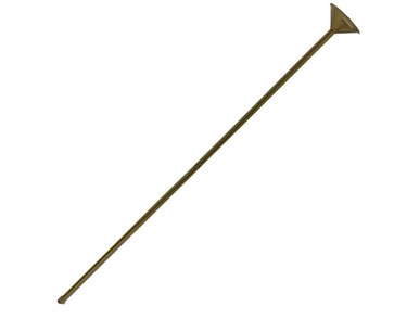 GOLD PLASTIC REUSABLE BALLOON STICK 100S