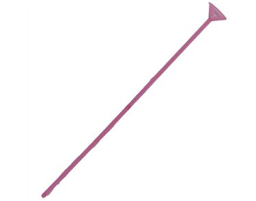 GLITTER HOT PINK PLASTIC REUSABLE BALLOON STICK 100S