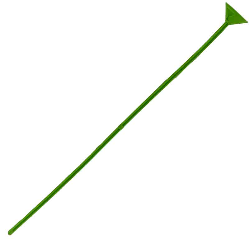 LIME GREEN PLASTIC REUSABLE BALLOON STICK 100S
