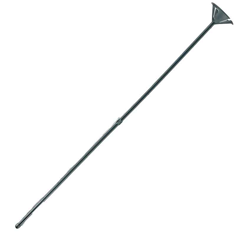SILVER PLASTIC REUSABLE BALLOON STICK 100S