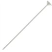 WHITE PLASTIC REUSABLE BALLOON STICK 100S