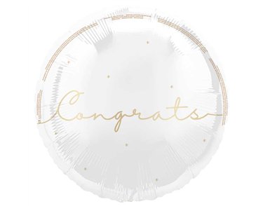 18in CONGRATS FOIL BALOON