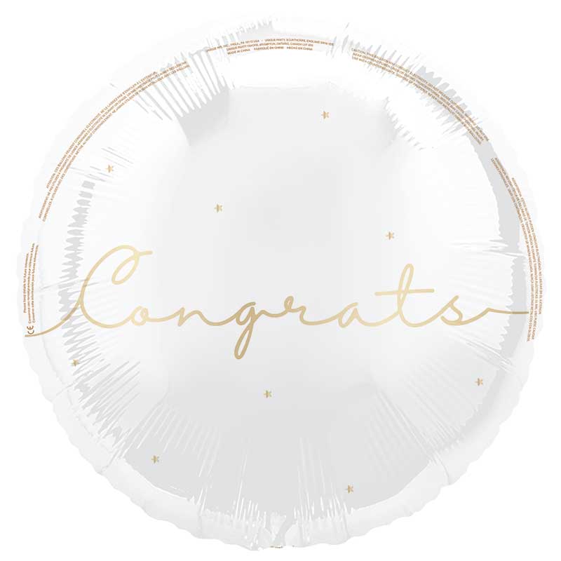 18in CONGRATS FOIL BALOON