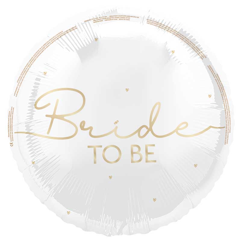 18in BRIDE TO BE FOIL BALLOON