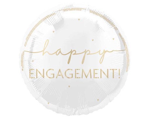 18in HAPPY ENGAGEMENT FOIL BALLOON