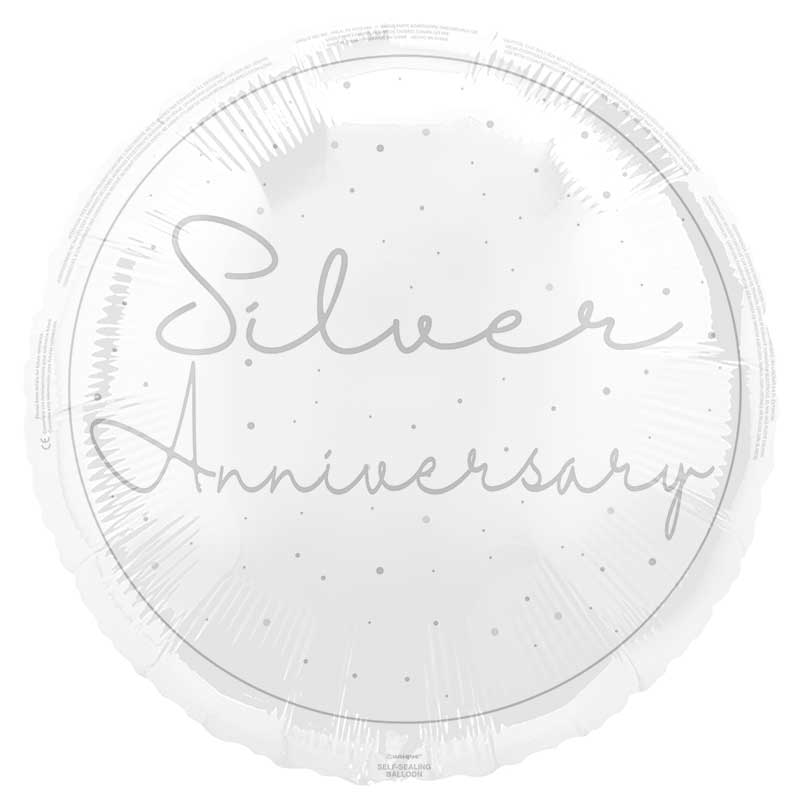 18in 25TH ANNIVERSARY FOIL BALLOON