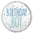 18in BIRTHDAY BOY FOIL BALLOON