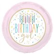 18in BIRTHDAY GIRL FOIL BALLOON