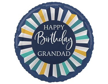 18in HAPPY BIRTHDAY GRANDAD FOIL BALLOON