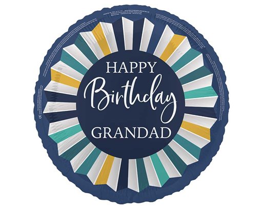 18in HAPPY BIRTHDAY GRANDAD FOIL BALLOON