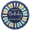 18in HAPPY BIRTHDAY GRANDAD FOIL BALLOON