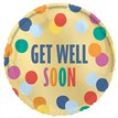 18in GET WELL SOON FOIL BALLOON