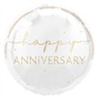 18in HAPPY ANNIVERSARY FOIL BALLOON