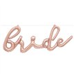 14in ROSE GOLD BRIDE BALLOON BANNER KIT