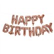 HAPPY BIRTHDAY ROSE GOLD FOIL BALLOONKIT